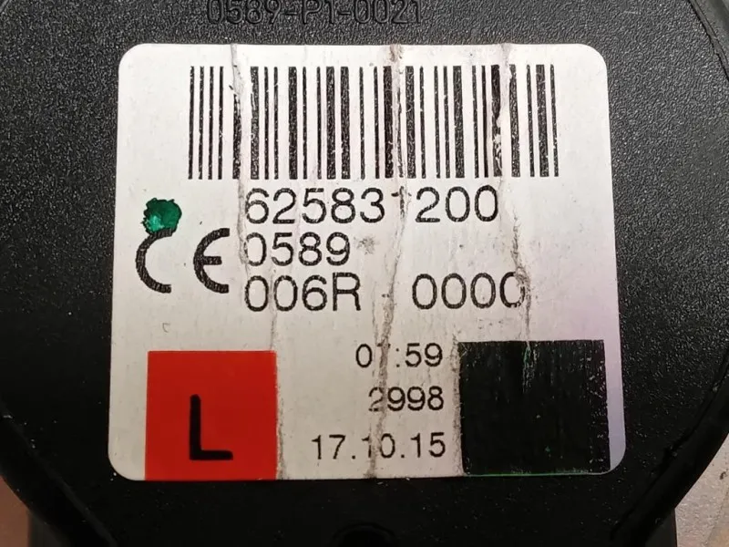 Cintura DI Sicurezza Sedile ANT SX 625831200 Mini MINI ONE F56 2014