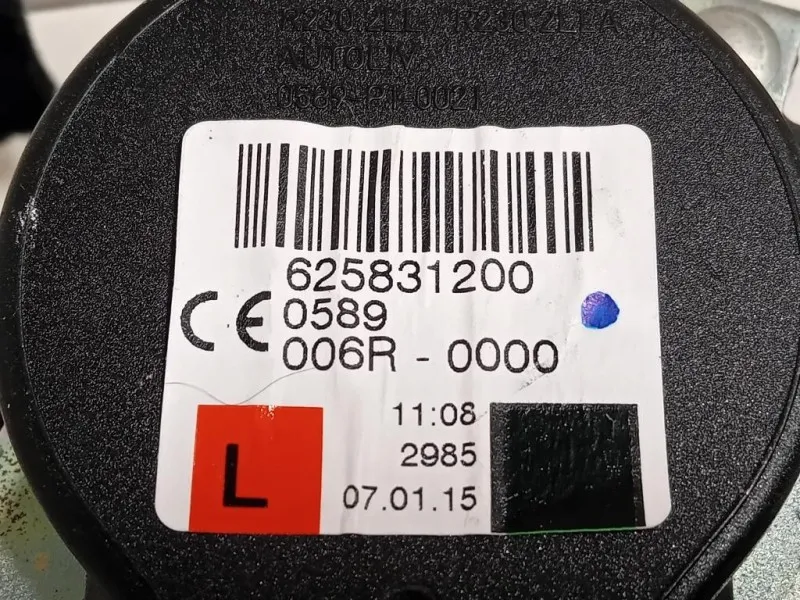 Cintura DI Sicurezza Sedile ANT SX 625831200 Mini MINI ONE F56 2014