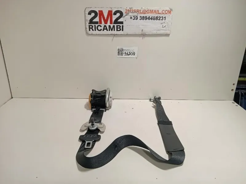Cintura DI Sicurezza Sedile ANT SX 1085884 Nissan Micra IV 2013