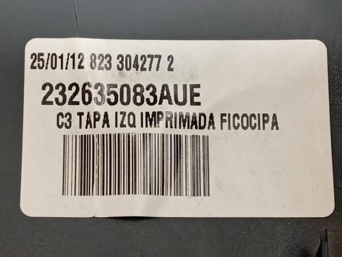 Calotta Specchio Retrovisore ANT DX 99122-53R10 DX Suzuki Swift VI 2017