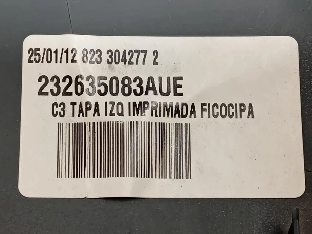 Calotta Specchio Retrovisore ANT SX 232635083AUE Citroen C3 III 2020