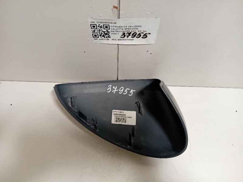 Calotta Specchio Retrovisore ANT SX 232635083AUE Citroen C3 III 2020