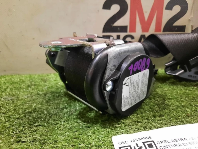 Cintura DI Sicurezza Sedile ANT SX 13394806 Opel Astra J 2010