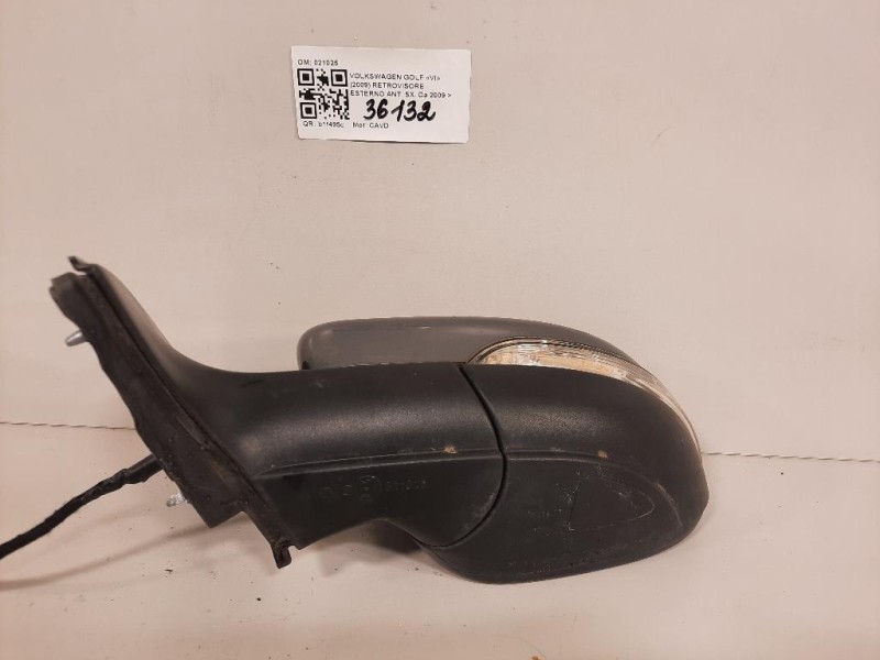 Retrovisore Esterno ANT SX 021025 6 FILE Volkswagen GOLF VI 2009