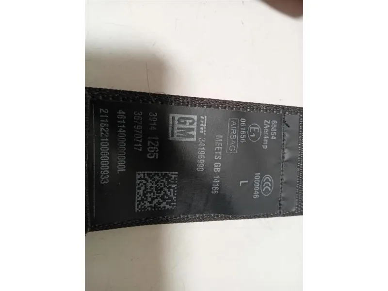 Cintura DI Sicurezza Sedile ANT SX 39141265 Opel Astra K 2016