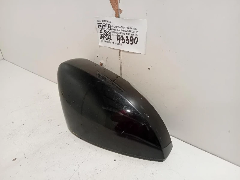 Calotta Specchio Retrovisore ANT DX 212835370 Volkswagen POLO VI 2009