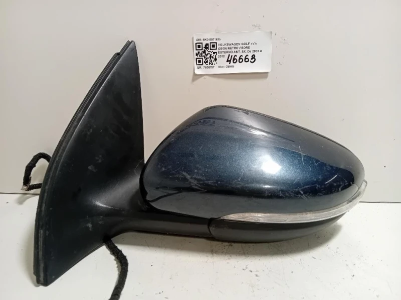 Retrovisore Esterno ANT SX 5K0 857 933 Volkswagen GOLF VI 2009