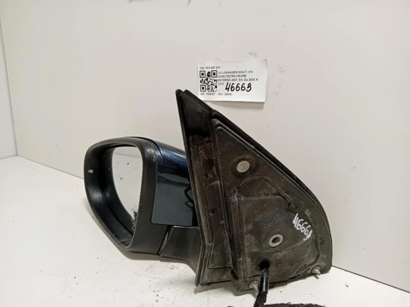 Retrovisore Esterno ANT SX 5K0 857 933 Volkswagen GOLF VI 2009