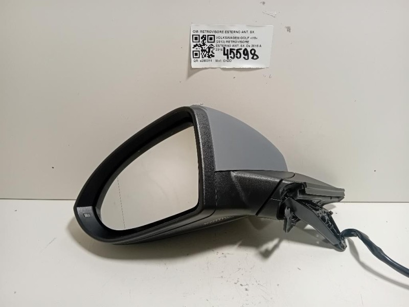 Cintura DI Sicurezza Sedile ANT SX 735563380 95514055 Opel Combo D 2012