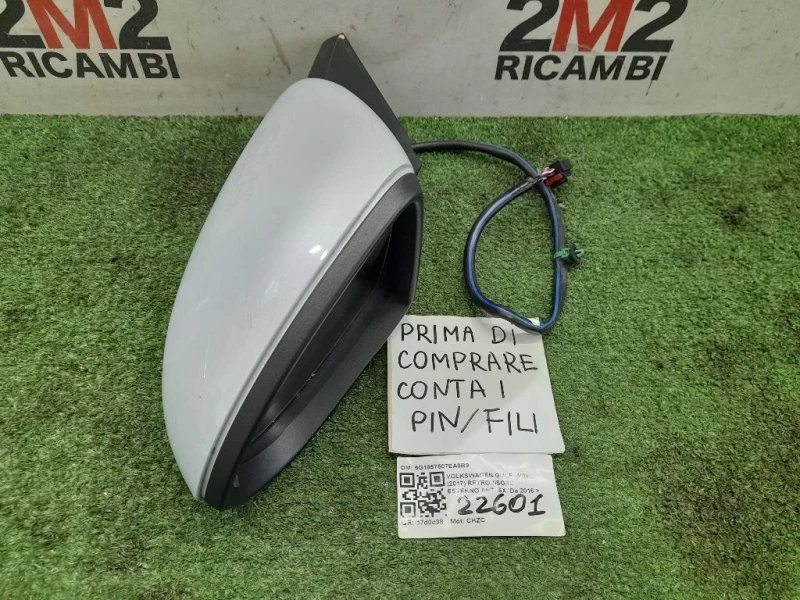 Retrovisore Esterno ANT SX 13 FILI 5G1857507EA9B9 Volkswagen GOLF VII 2017