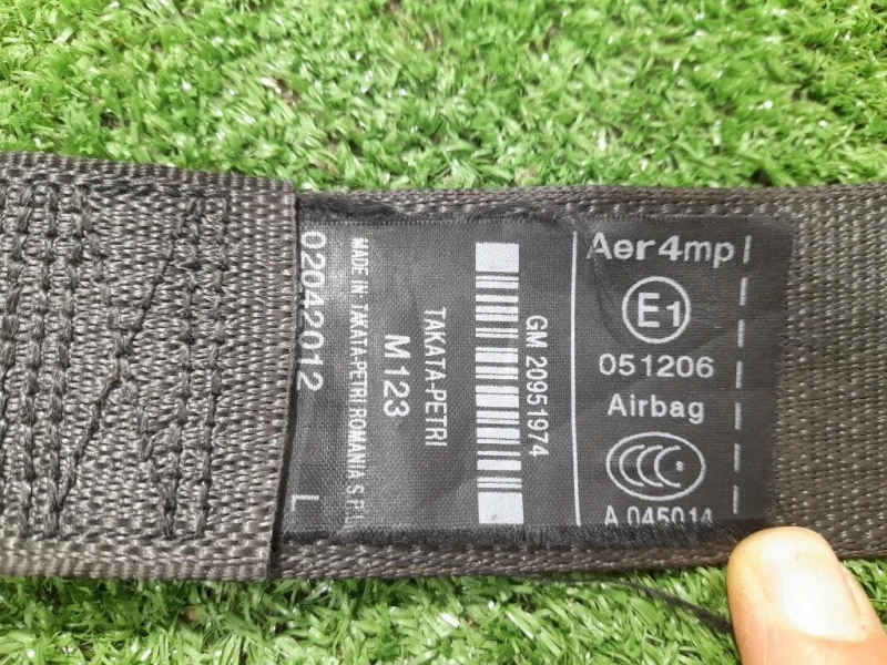 Cintura DI Sicurezza Sedile ANT SX 20951974051206 Opel Insignia A 2013