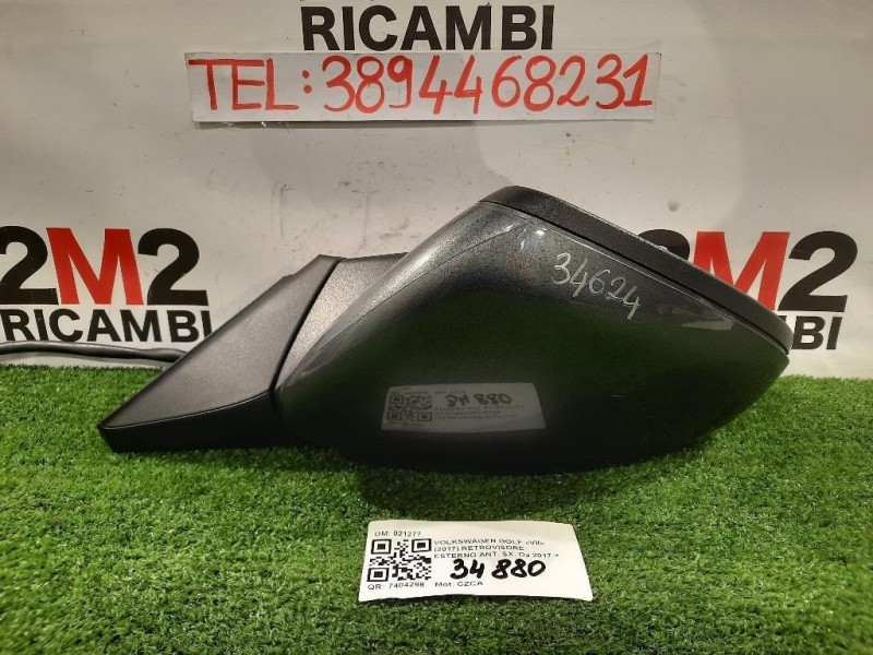 Retrovisore Esterno ANT SX 6 FILI 5G1857507DM9B9 Volkswagen GOLF VII 2017