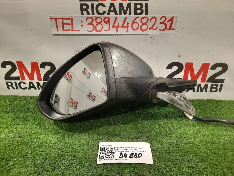 Retrovisore Esterno ANT SX 6 FILI 5G1857507DM9B9 Volkswagen GOLF VII 2017