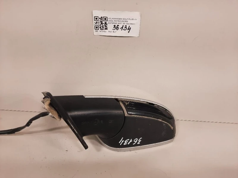 Retrovisore Esterno ANT SX 6 FILE 5M1857507AT9B9 Volkswagen GOLF PLUS I 2004