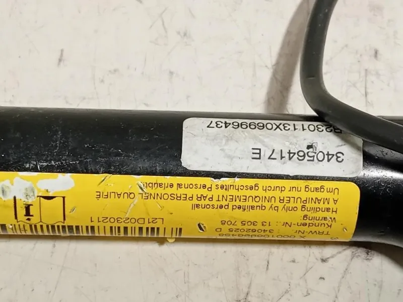 Cintura DI Sicurezza Sedile ANT SX 34040727D Opel Meriva B 2010