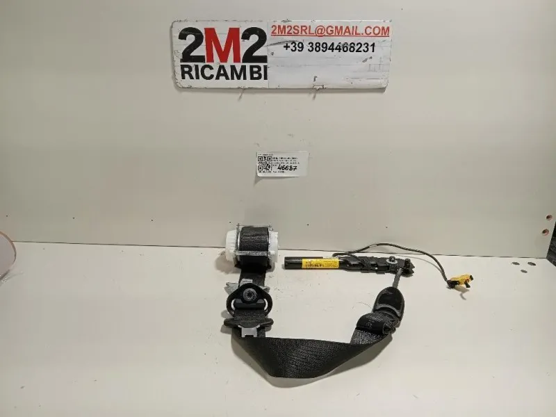 Cintura DI Sicurezza Sedile ANT SX 34040727D Opel Meriva B 2010
