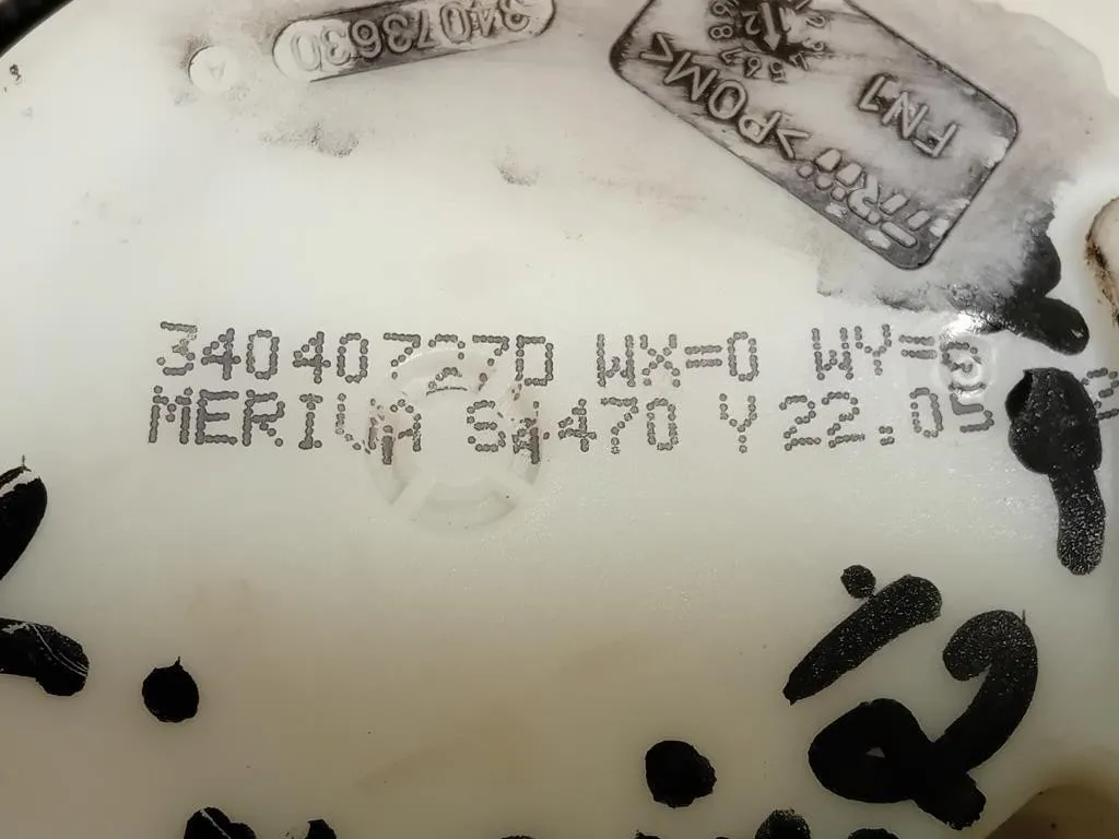 Cintura DI Sicurezza Sedile ANT SX 340407270 Opel Meriva B 2010