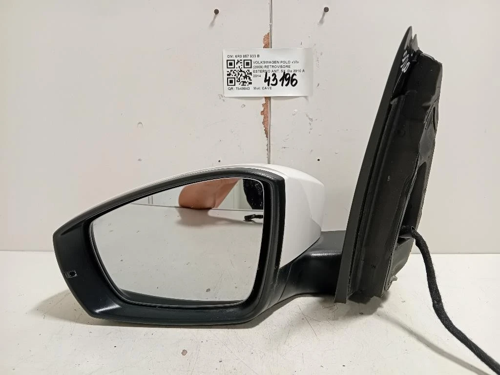 Retrovisore Esterno ANT SX 6R0 857 933 B Volkswagen POLO VI 2009