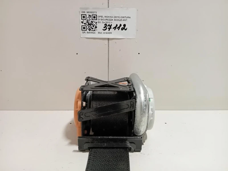 Cintura DI Sicurezza Sedile ANT SX 95352272 Opel Mokka 2013