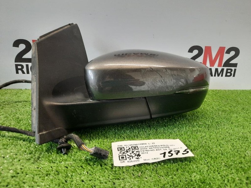 Retrovisore Esterno ANT SX 6C1857507A9B9 Volkswagen POLO VI 2009
