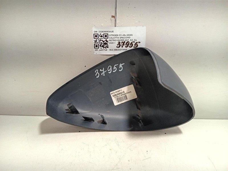 Calotta Specchio Retrovisore ANT SX 232635083AUE Citroen C3 III 2020