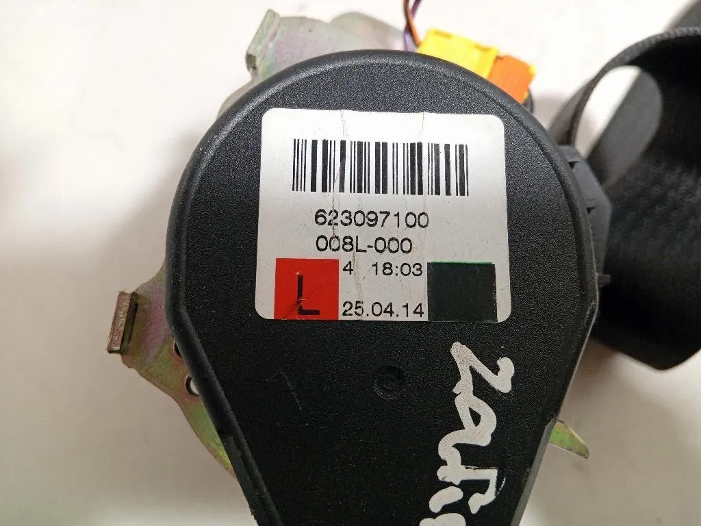 Cintura DI Sicurezza Sedile ANT SX 623097100 Opel Zafira C 2012