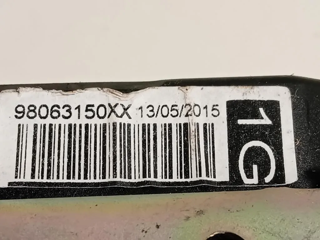 Cintura DI Sicurezza Sedile ANT SX 98063150XX Peugeot 2008 I 2016