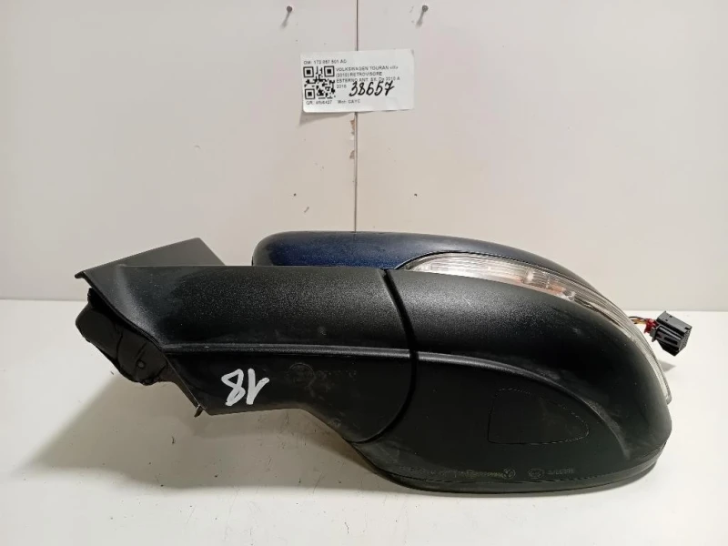Retrovisore Esterno ANT SX 1T2857501AD 5 FILE Volkswagen Touran III 2010