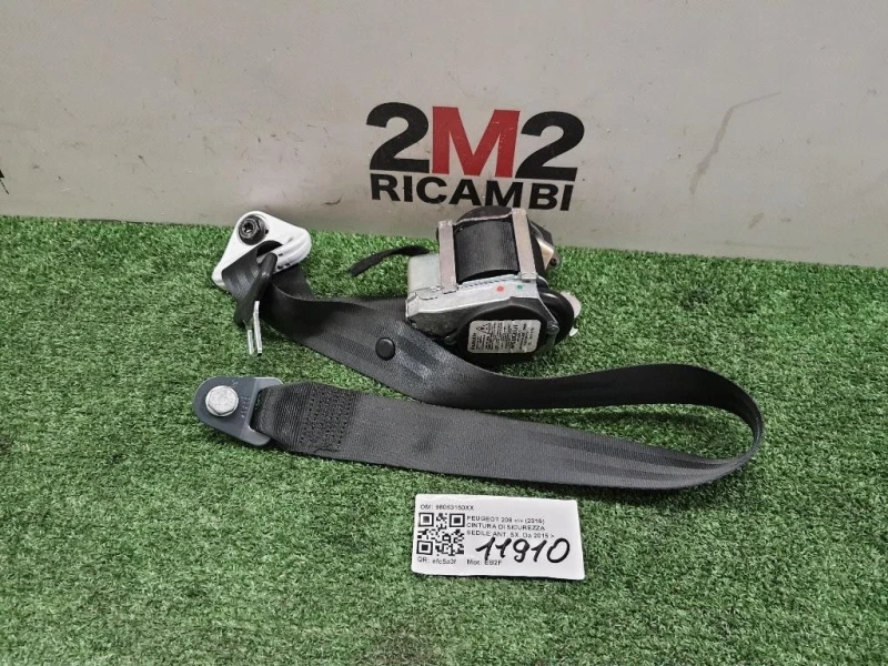 Cintura DI Sicurezza Sedile ANT SX 98063150XX Peugeot 208 I 2015