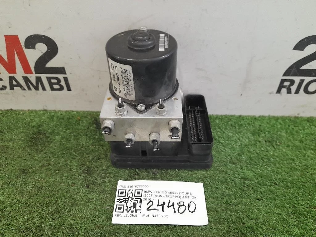 ABS Gruppo ANT 34516776055 Bmw Serie 3 E92 Coupe 2007