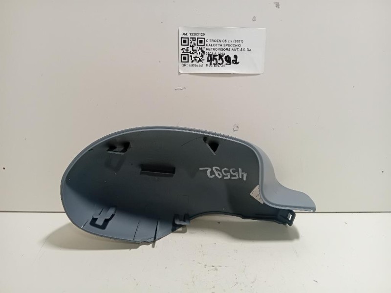 Calotta Specchio Retrovisore ANT SX 12283120 Citroen C5 I 2001