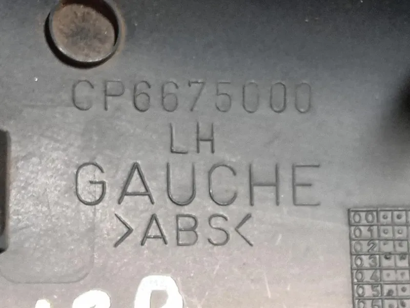 Calotta Specchio Retrovisore ANT SX CP6675000 Citroen C8 2002