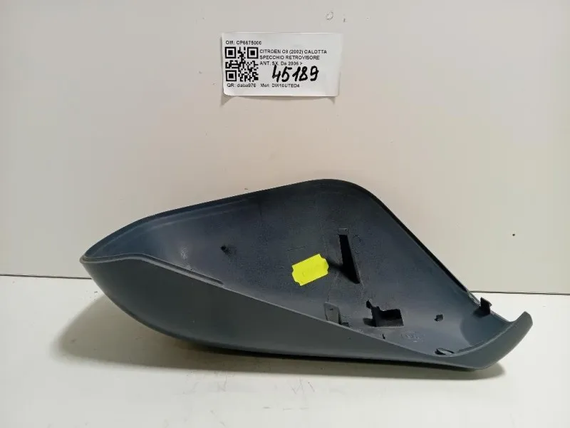 Calotta Specchio Retrovisore ANT SX CP6675000 Citroen C8 2002