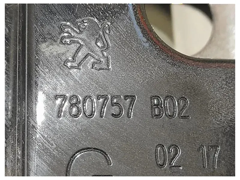 Porta ANT SX 780757B02 Peugeot 308 II 2014