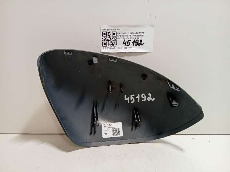 Calotta Specchio Retrovisore ANT SX 6902-011-ND Fiat 500L 2013