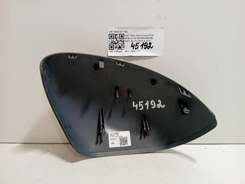Calotta Specchio Retrovisore ANT SX 6902-011-ND Fiat 500L 2013