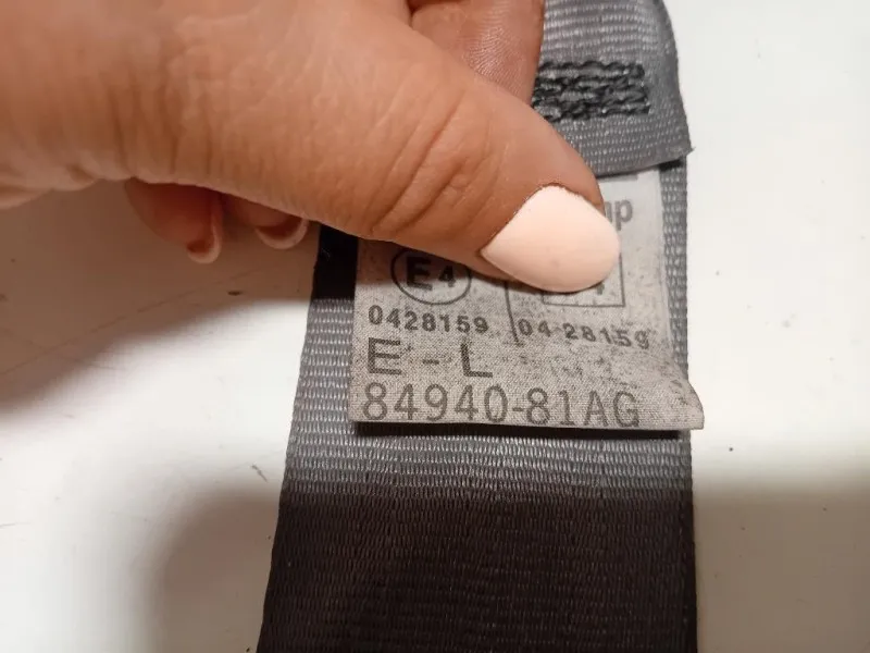 Cintura DI Sicurezza Sedile ANT SX 84940-81AG Suzuki Jimny I 1999