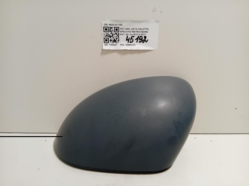 Calotta Specchio Retrovisore ANT SX 6902-011-ND Fiat 500L 2013