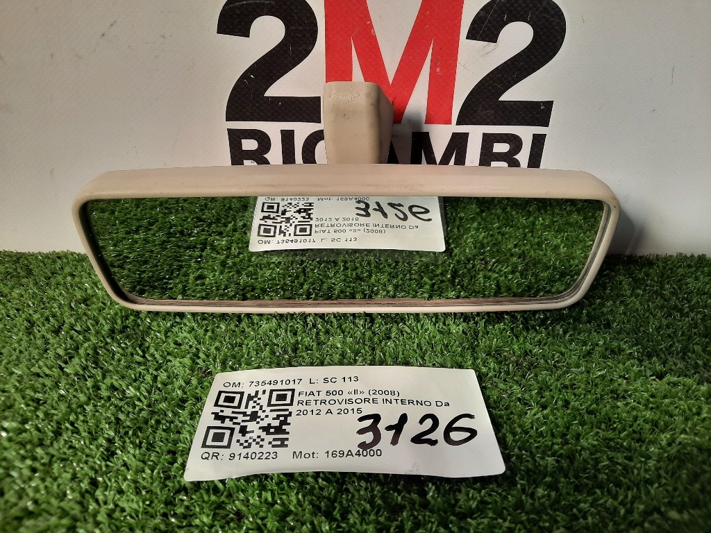 Retrovisore Interno 735491017 Fiat 500 II 2008