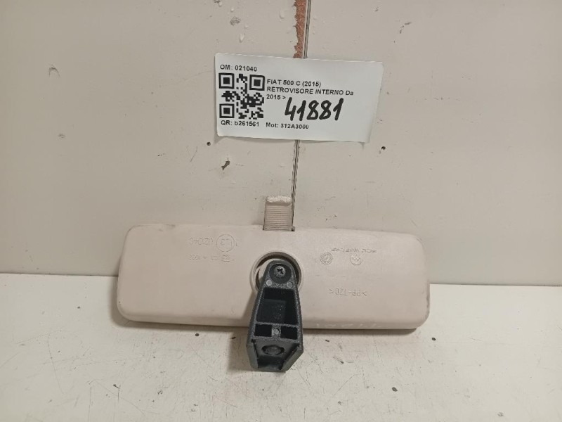 Retrovisore Interno 021040 Fiat 500 C 2015