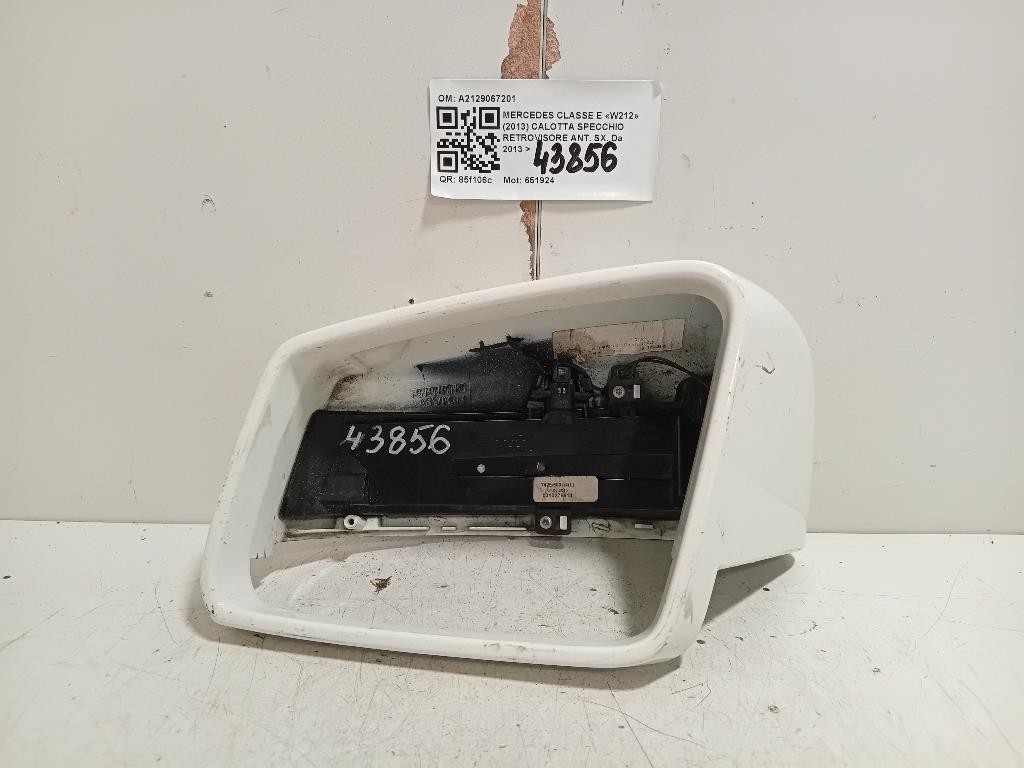 Calotta Specchio Retrovisore ANT SX A2129067201 Mercedes Classe E W212 2013