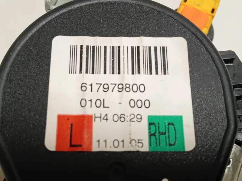 Cintura DI Sicurezza Sedile ANT SX 617979800 Volkswagen GOLF VI 2009