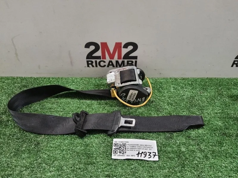Cintura DI Sicurezza Sedile ANT SX 1Y2857705B Volkswagen NEW Beetle I Cabrio 2002