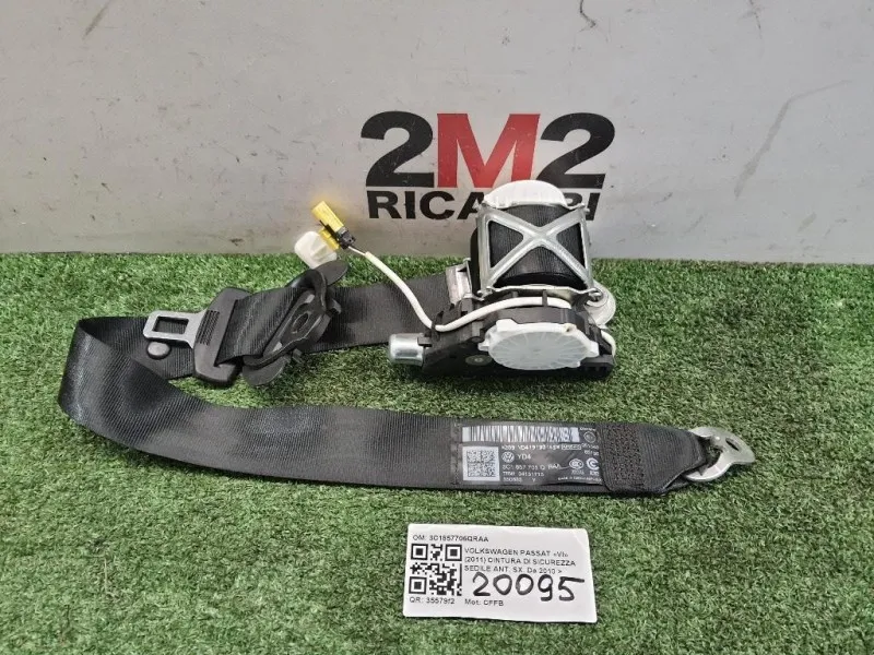 Cintura DI Sicurezza Sedile ANT SX 3C1857705QRAA Volkswagen Passat VI 2011