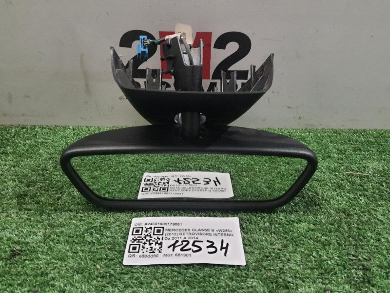Retrovisore Interno A24681002179051 Mercedes Classe B W246 2012