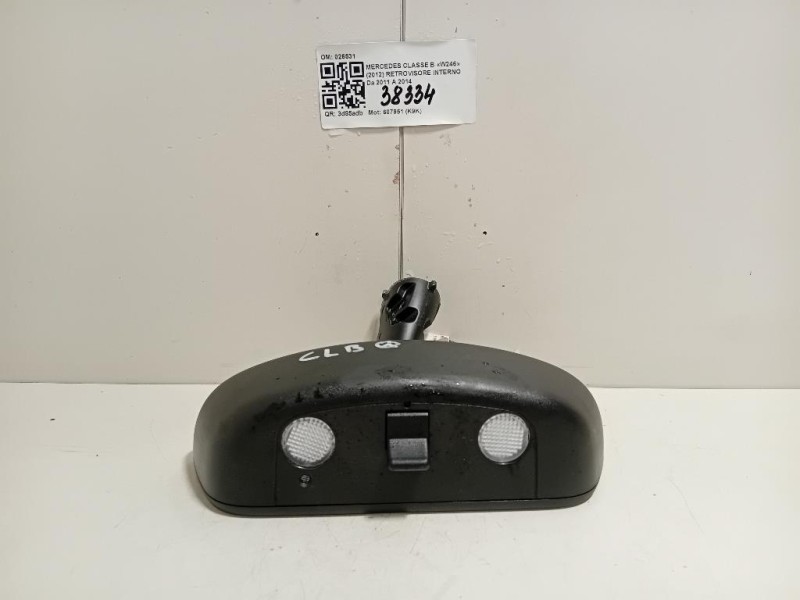 Retrovisore Interno 026531 Mercedes Classe B W246 2012