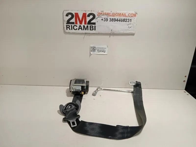 Cintura DI Sicurezza Sedile ANT SX 6047614 Volkswagen Scirocco III 2009