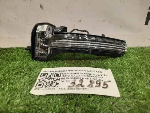 Calotta Specchio Retrovisore ANT SX A0999061902 NUOVO ORIGINALE LED Mercedes Classe A W177 2018