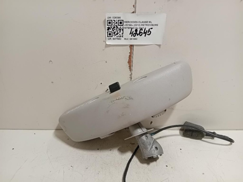 Retrovisore Interno 026395 Mercedes Classe ML W166 2012
