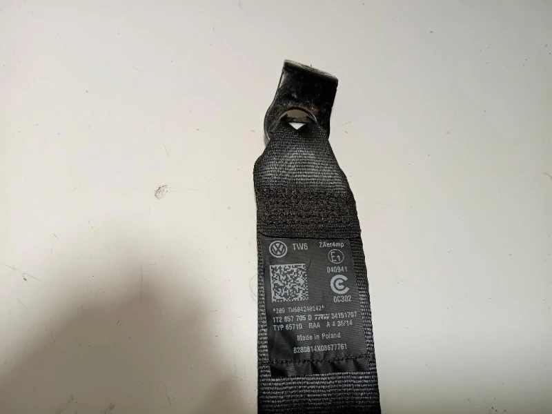 Cintura DI Sicurezza Sedile ANT SX 1T2857705D Volkswagen Touran III 2010